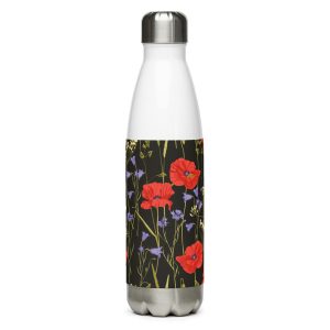 Stainless steel water bottle